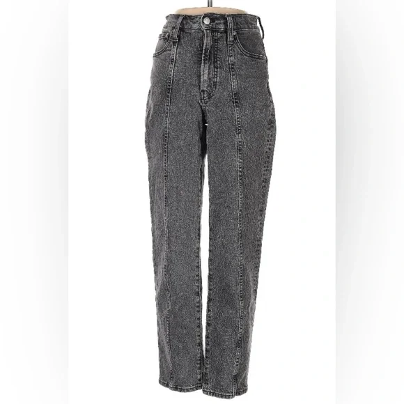 Madewell Perfect Vintage Straight Leg Jeans with Front Seam – Size 28 | NWOT - Picture 1 of 2